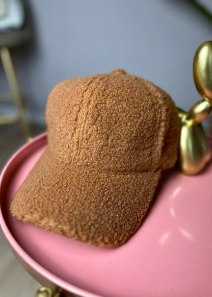 Cappello Teddy caramello