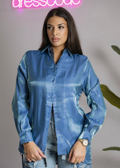 Camicia Berlino celeste