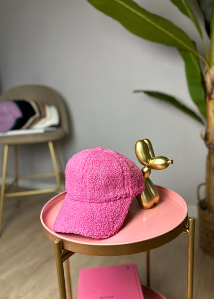 Cappello Teddy rosa